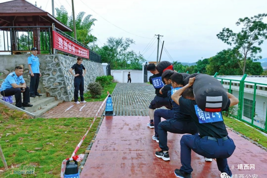 靖西公安代表队勇夺百色市第四届警察运动会综合体技能类比赛季军 - 靖西市·靖西网