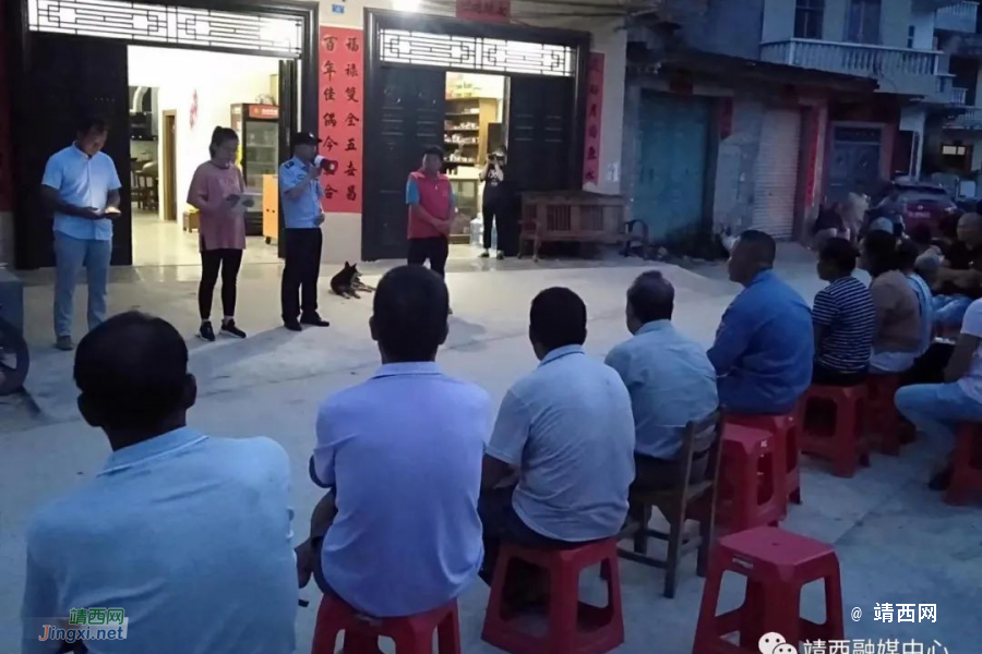 靖西警方夜间深入村屯开展疫情防控、打击走私、“偷引带”和防范养老电信诈骗宣传活动 - 靖西市·靖西网