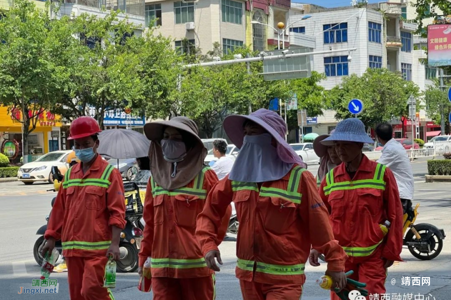 骄阳红似火 坚守每一天 - 靖西市·靖西网