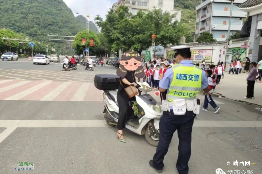靖西交警进一步加大城区交通秩序整治力度 - 靖西市·靖西网