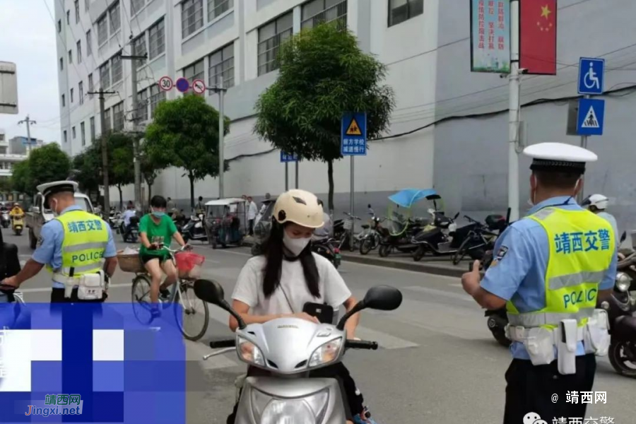 靖西交警进一步加大城区交通秩序整治力度 - 靖西市·靖西网