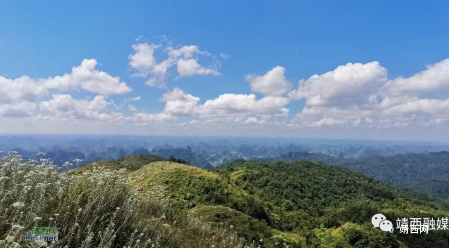 秋高气爽，乌鸦山的美景惊艳了朋友圈！但是...... - 靖西市·靖西网