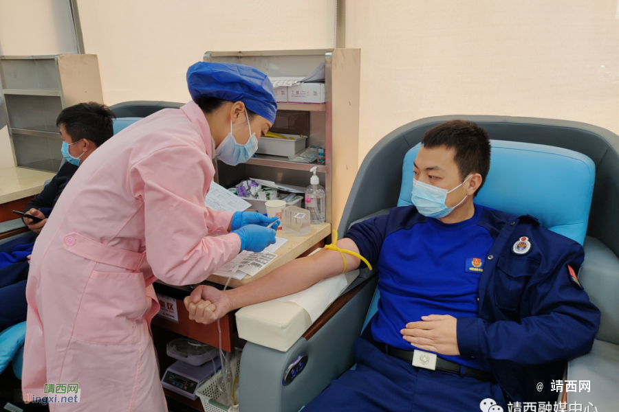靖西市应急管理局组织党员干部职工开展“心血相连·情满壮乡”无偿献血志愿服务活动 - 靖西市·靖西网