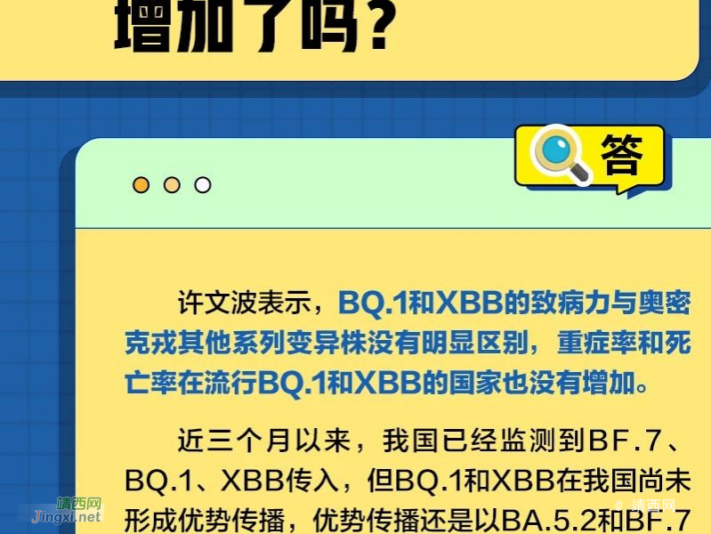 贝侬：关于XBB毒株，这些事情你需要知道！ - 靖西市·靖西网