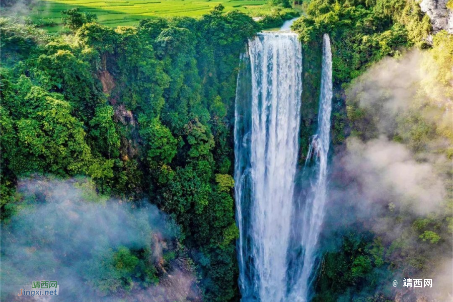 贝侬：上央视上热搜，这个“地球上的美丽伤痕”，却有水声如万马奔腾… - 靖西市·靖西网
