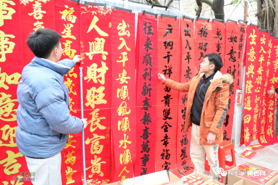 浓浓年味，靖西年货市场迎来遍地“红”！ - 靖西市·靖西网