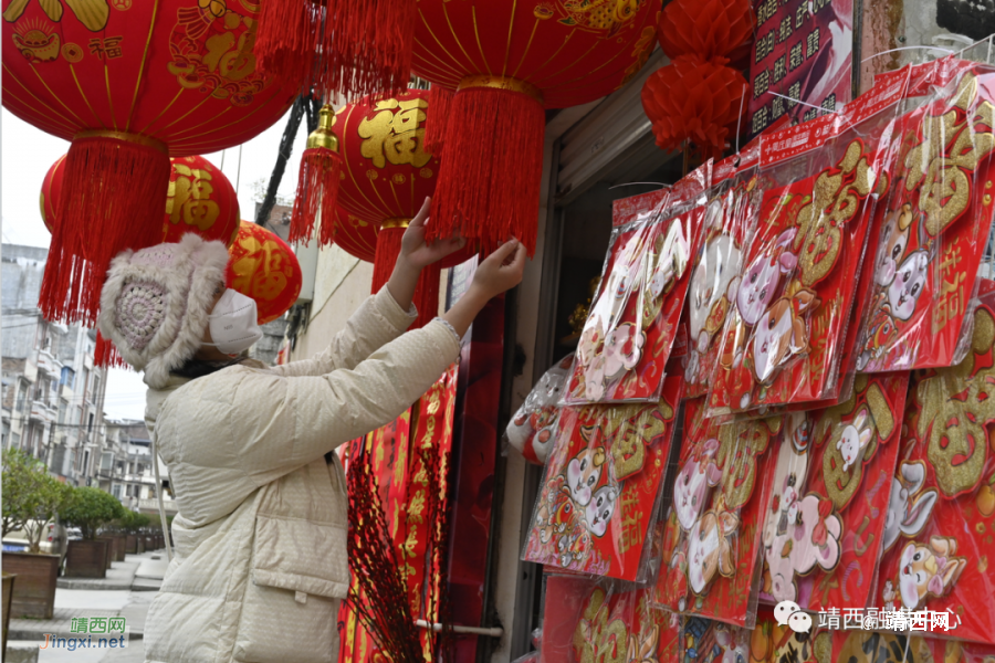 浓浓年味，靖西年货市场迎来遍地“红”！ - 靖西市·靖西网