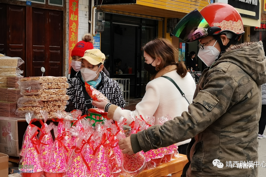 浓浓年味，靖西年货市场迎来遍地“红”！ - 靖西市·靖西网