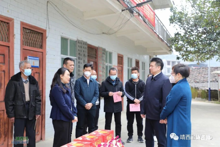百色市委副书记丘德彬到靖西市开展春节慰问活动 - 靖西市·靖西网