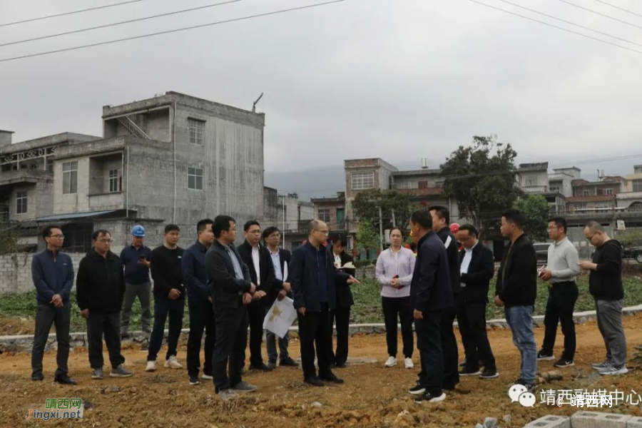 靖西市委书记现场办公 推进民生项目建设 - 靖西市·靖西网