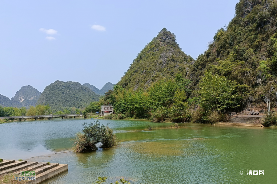 传几张手机照片试一试：记录那次游记：目标水文站 - 靖西市·靖西网