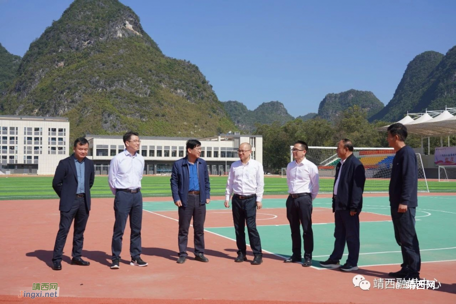 靖西市委书记郝玉松率队到城建领域重点项目现场办公 - 靖西市·靖西网