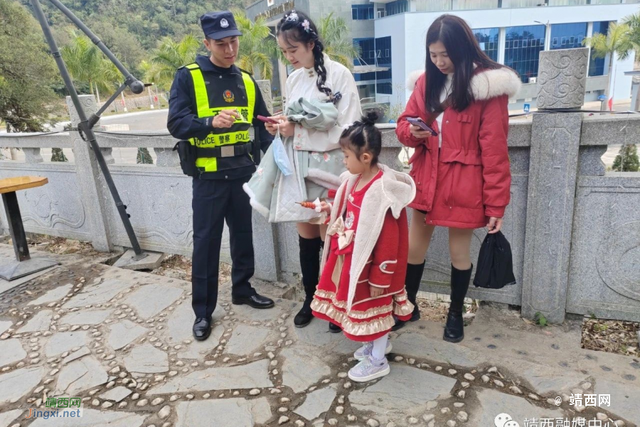 靖西：元旦假期我在岗，良辰美“警”护平安 - 靖西市·靖西网