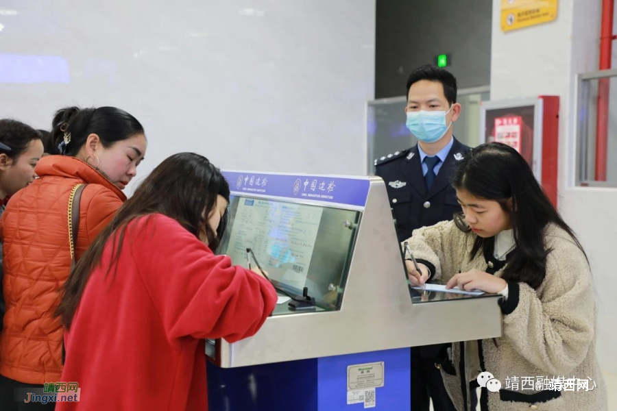 靖西龙邦：国门口岸一线民警元旦坚守岗位保通关 - 靖西市·靖西网