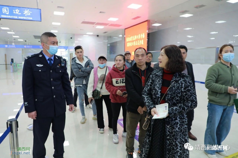 靖西龙邦：国门口岸一线民警元旦坚守岗位保通关 - 靖西市·靖西网